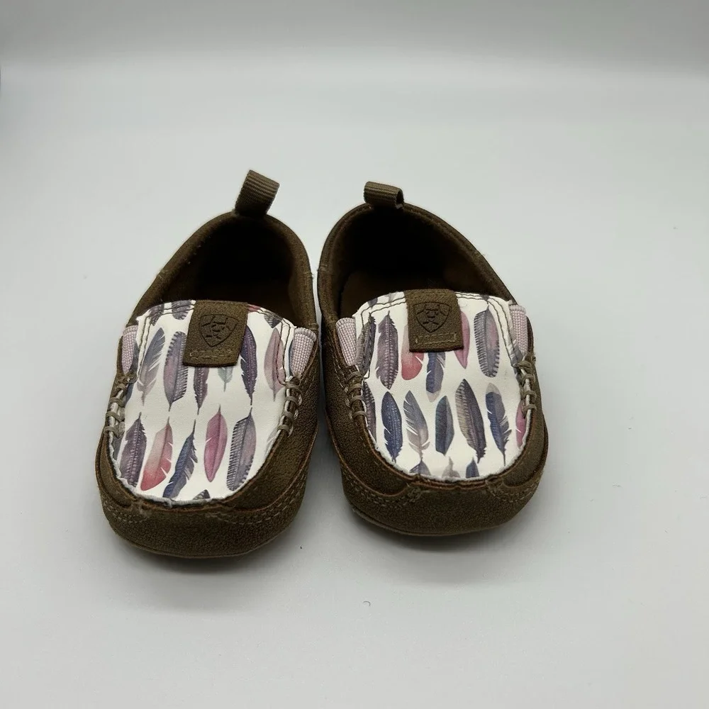 ARIAT Lil Stompers Anna Slip On Shoes Size 4 (9-12 Months) Cruiser Casual Girls